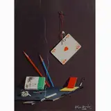 Alfano Dardari, Alfano Dardani, 1924, "Natura morta trompe-l'œil"