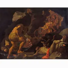 Mattia Preti by Duilio Rossoni, 1613, "The Damned in the Hades", offered May 2020