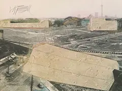 Wolf Vostell, La bilancia, Fotolitografia