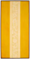 Arnaldo Pomodoro, Stele II, 1999, calcografia a colori on paper applicata on canvas