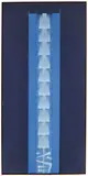 Arnaldo Pomodoro, Stele I, 1999, calcografia a colori on paper applicata on canvas