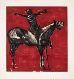 Marino Marini, Invocazione, screenprint es.