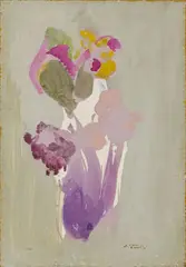 Primavera by Eugenio Pardini, 1973, affresco on canvas applicata on panel, offered May 2026