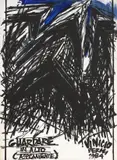 Vinicio Berti, Visione verso l'alto (Aspramente), 1984, acrylic on canvas