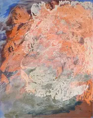 Paolo Baratella, Il leone, oil on canvas