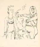 George Grosz, Letter to an Anti-Semite, 1926, ink on paper