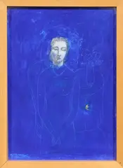 Pino Deodato, Deodato e il suo punto di vista, 1999, mixed media on paper