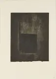 Roberto Ciaccio, Annotazione IX, 1995, acquatinta on zinco