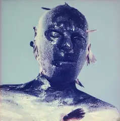 Robert Gligorov, Self portrait skinfish, 1998, cibachrome on alluminio
