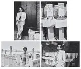 Fabrizio Garghetti, Cartella "Yoko Ono. Ubi Fluxus. Venezia, ex Granai della Repubblica 1990", 2004, Quattro stampe fotografiche