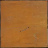 Valentino Barachini, Indifferenza alla propria certezza, 1989, mixed media on legno