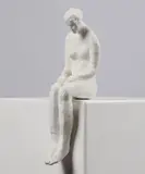 Pino Deodato, Figura seduta, Scultura in terracotta