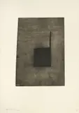 Roberto Ciaccio, Plate, Recto/Verso - I, 1994, acquatinta on ferro