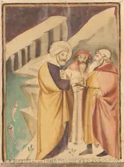 Ardengo Soffici, Studio dall'affresco di Jolo, 1907, tempera and watercolour on paper