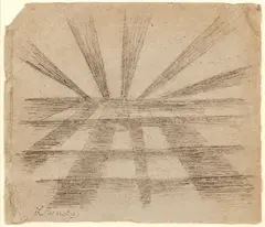 Studio a grafite by Luigi Russolo, 1908, grafite on paper, offered May 2026