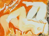 Édouard Pignon, Les nus endormi, 1973, oil on canvas