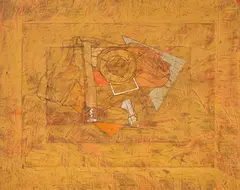 Lorenzo Tornabuoni, Natura morta, oil and mixed media on canvas