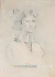 Carlo Guarienti, Ritratto di donna