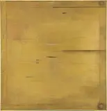 Valentino Barachini, Indifferenza alla propria certezza, 1989, mixed media on canvas