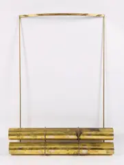 Uncus by Piergiorgio Colombara, 1999, Scultura in ottone e vetro, offered May 2026