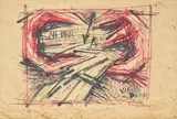 Vinicio Berti, Senza titolo, 1979, mixed media on paper