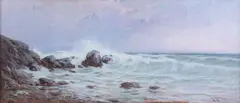 Marina by Renuccio Renucci, oil on compensato, offered Apr 2026