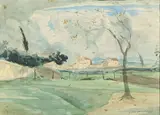 Giornata di vento by Raoul Dal Molin Ferenzona, 1928, watercolour on paper, offered Apr 2026