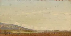 Paesaggio by Francesco Gioli, oil on tavoletta, offered Apr 2026