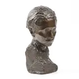 Testa by Orazio Costante Grossoni, scultura in bronze, offered Apr 2026