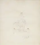 Salvador Dalí, Henry V (a), 1970, Puntasecca a