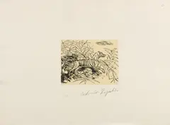Pointer by Antonio Ligabue, Puntasecca, offered Apr 2026