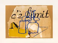 Rotella, Omaggio ai grandi Maestri del '900, 2000, Cartella contenente sei serigrafie