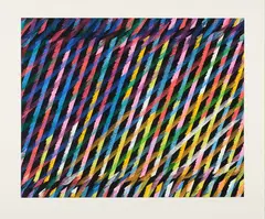 Piero Dorazio, Senza titolo, 1993, etching on zinco