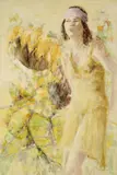 Francesco Giacomazzi, Figura, oil on canvas
