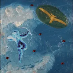 Kicco, Even in Heaven, 2003, Silicone