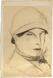 Lorenzo Viani, Soldato, charcoal on paper