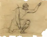 Marino Marini, Figura accovacciata