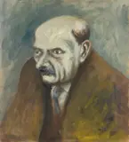 Ottone Rosai, Ritratto di Fernand Lion, 1942, oil on canvas