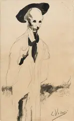 Lorenzo Viani, Anarchico, inchiostro and pencil on paper