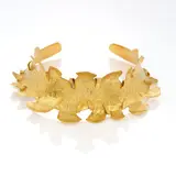 Nino Franchina, Collana-scultura girocollo in oro giallo, 1976, Oro