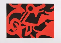 Senza titolo by Carla Accardi, etching and acquatinta, offered Nov 2025