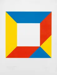 Max Bill, Senza titolo, 1970, screenprint