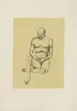 Carlo Carrà, Nudo seduto