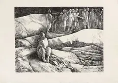 Giuliano Vangi, Senza titolo, etching