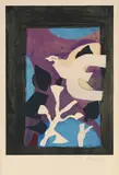 Georges Braque, Senza titolo, lithograph a colori