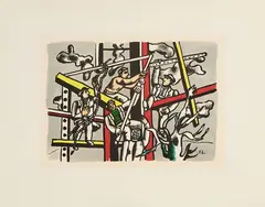 Senza titolo by Fernand Léger, lithograph a colori, offered Nov 2025