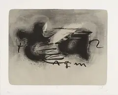Senza titolo by Antoni Tàpies, lithograph, offered Nov 2025