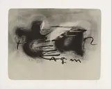 Antoni Tàpies, Senza titolo, lithograph