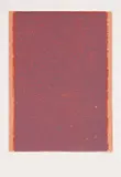 Piero Dorazio, Senza titolo, 1984, screenprint a colori on canvas applicata on card