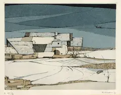 Karl Plattner, Senza titolo, 1977, etching